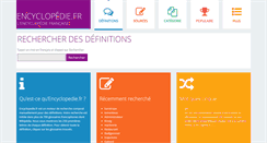 Desktop Screenshot of encyclopedie.fr